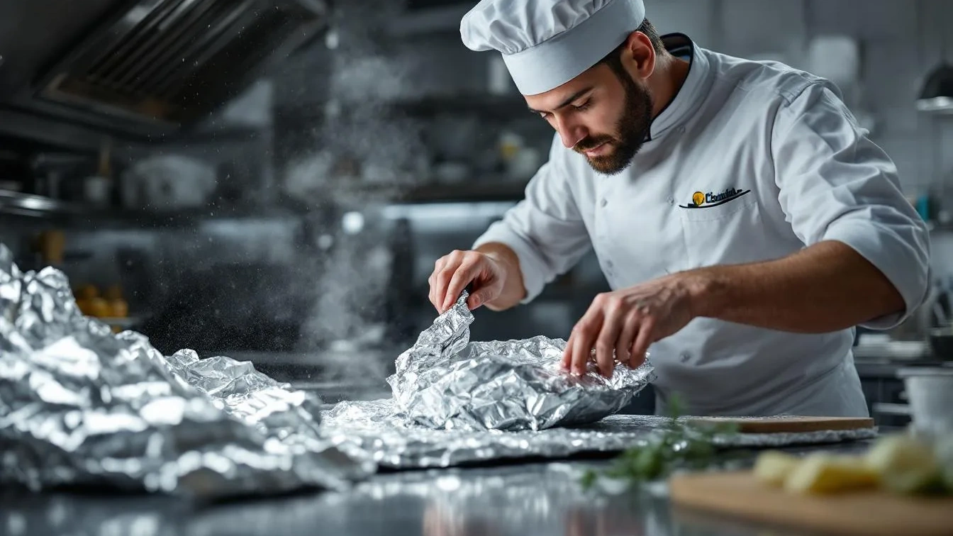 De aluminium-onthulling: een keukenexpert legt uit waarom folie twee verschillende kanten heeft