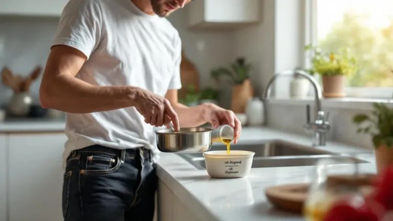 Giet het nooit door de gootsteen: de enige juiste plek voor je gebruikte frituurvet