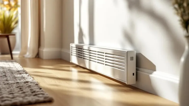 Vloerverwarming uit de mode: waarom steeds meer huizen kiezen voor energiezuinige plintverwarming