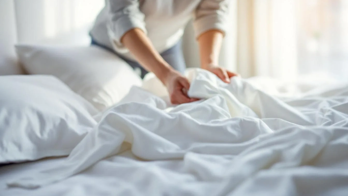 Waarom specialisten afraden om je lakens elke twee weken te wassen