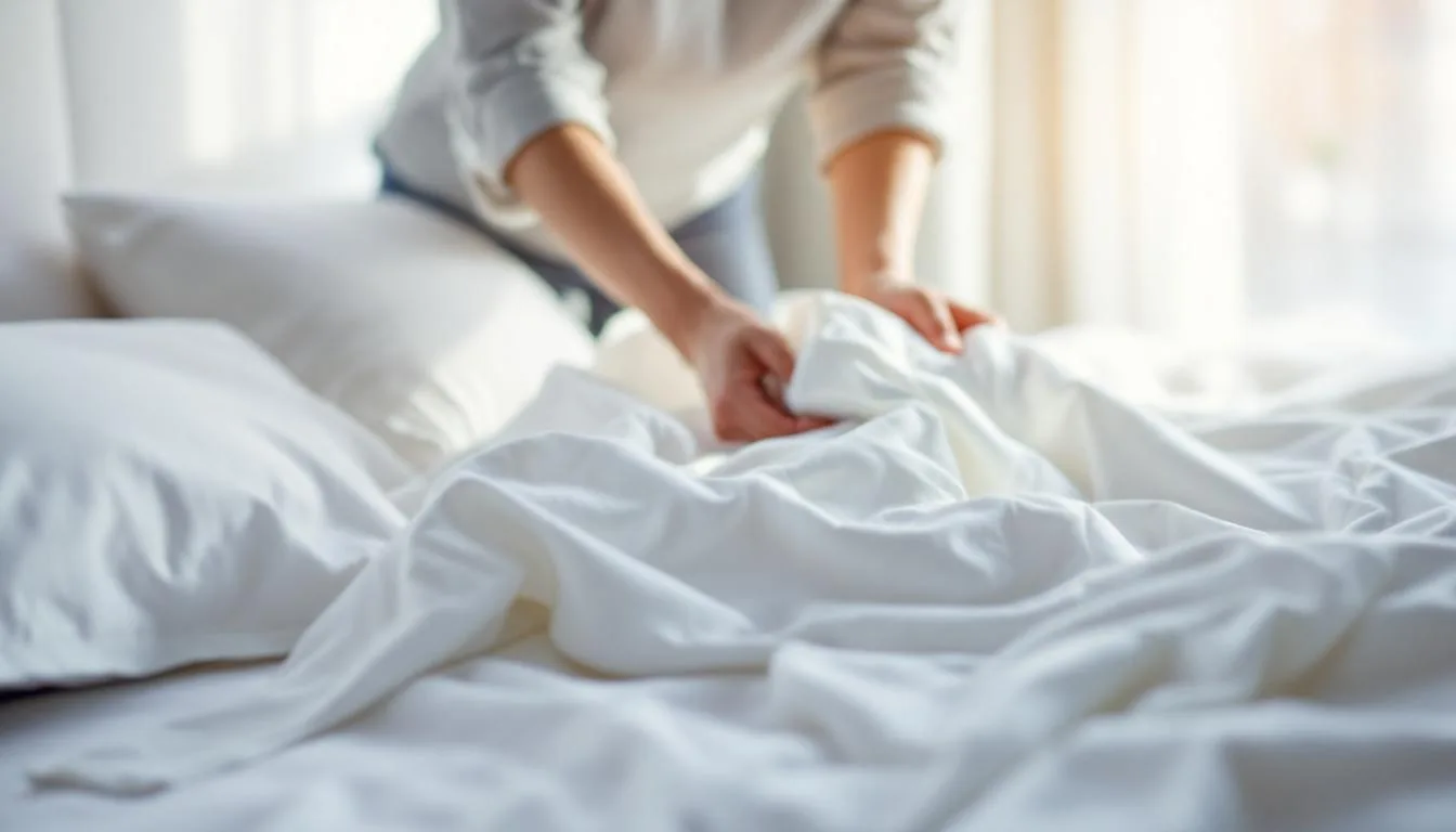 Waarom specialisten afraden om je lakens elke twee weken te wassen